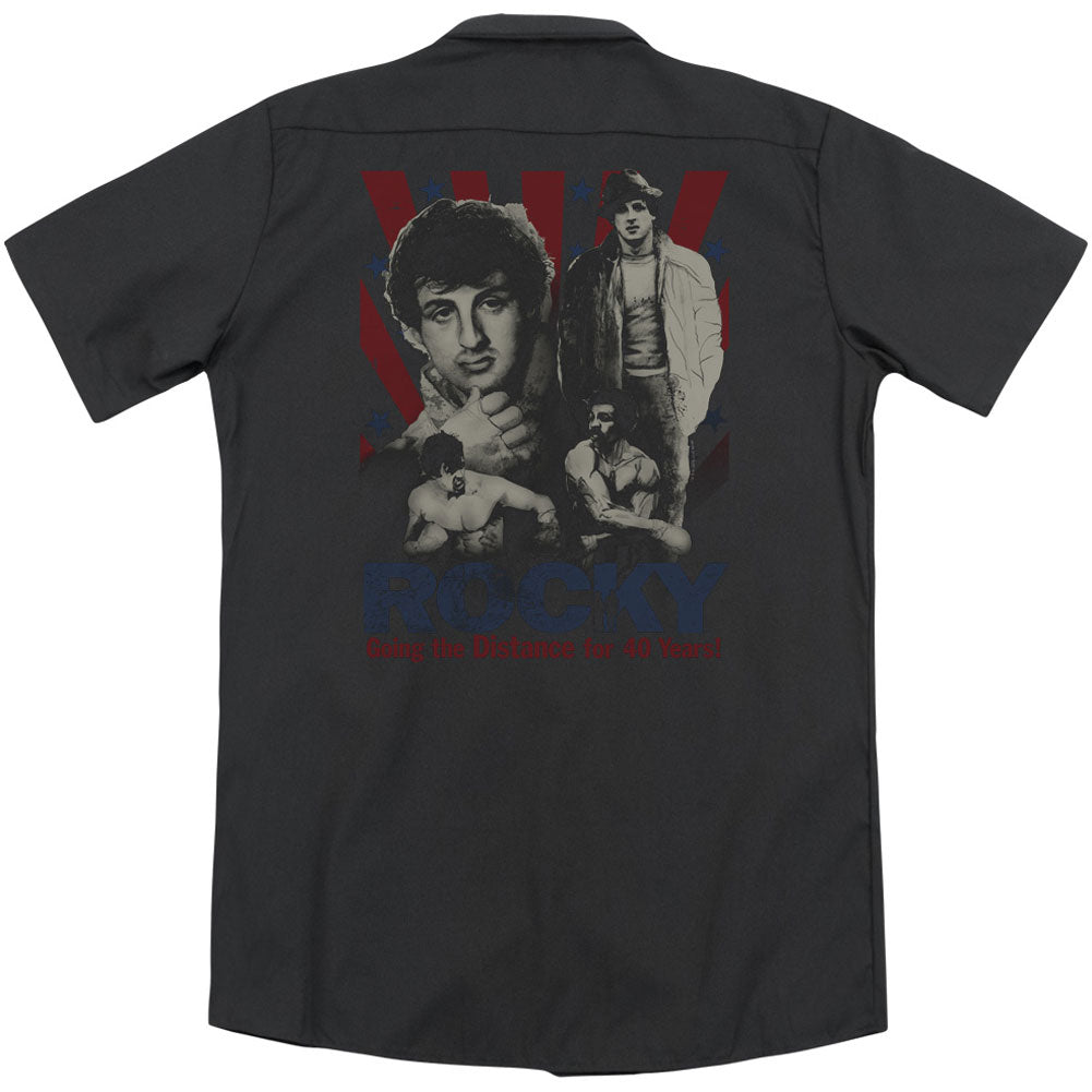 Rocky Going The Distance (Back Print) Workshirt