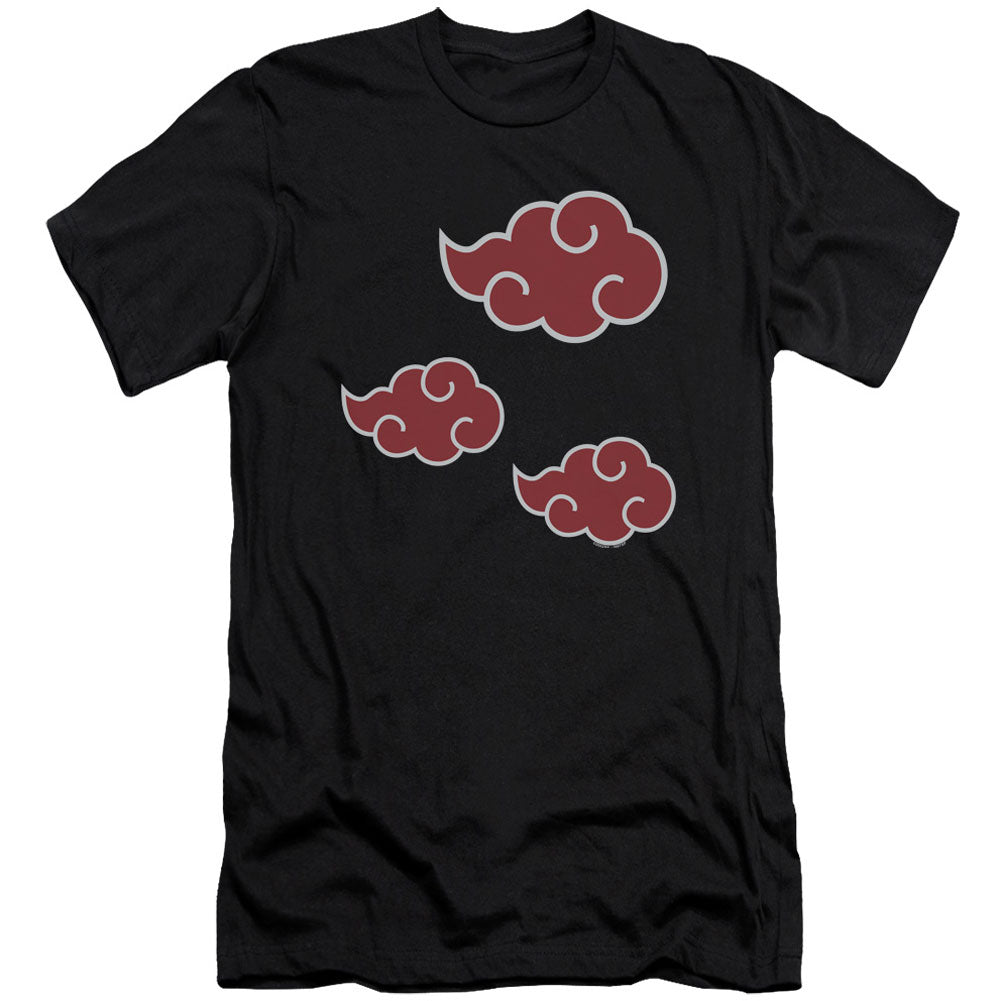 Naruto Akatsuki Clouds Adult Slim Fit Slim Fit T-shirt