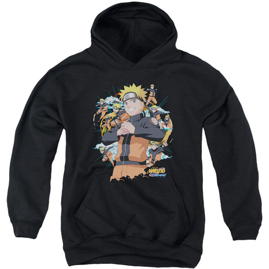 Naruto Shadow Clone Youth 50% Poly Hooded Sweatshirt