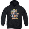 Shadow Clone Youth 50% Poly Hooded Sweatshirt