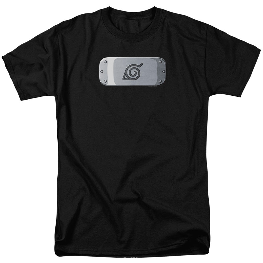 Naruto Leaves Headband Adult T-shirt