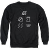 Village Symbols Adult Sweatshirt