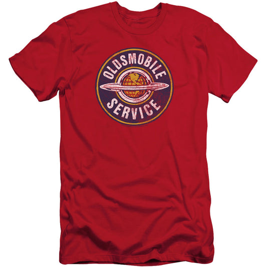 Oldsmobile Vintage Service Adult Slim Fit Slim Fit T-shirt