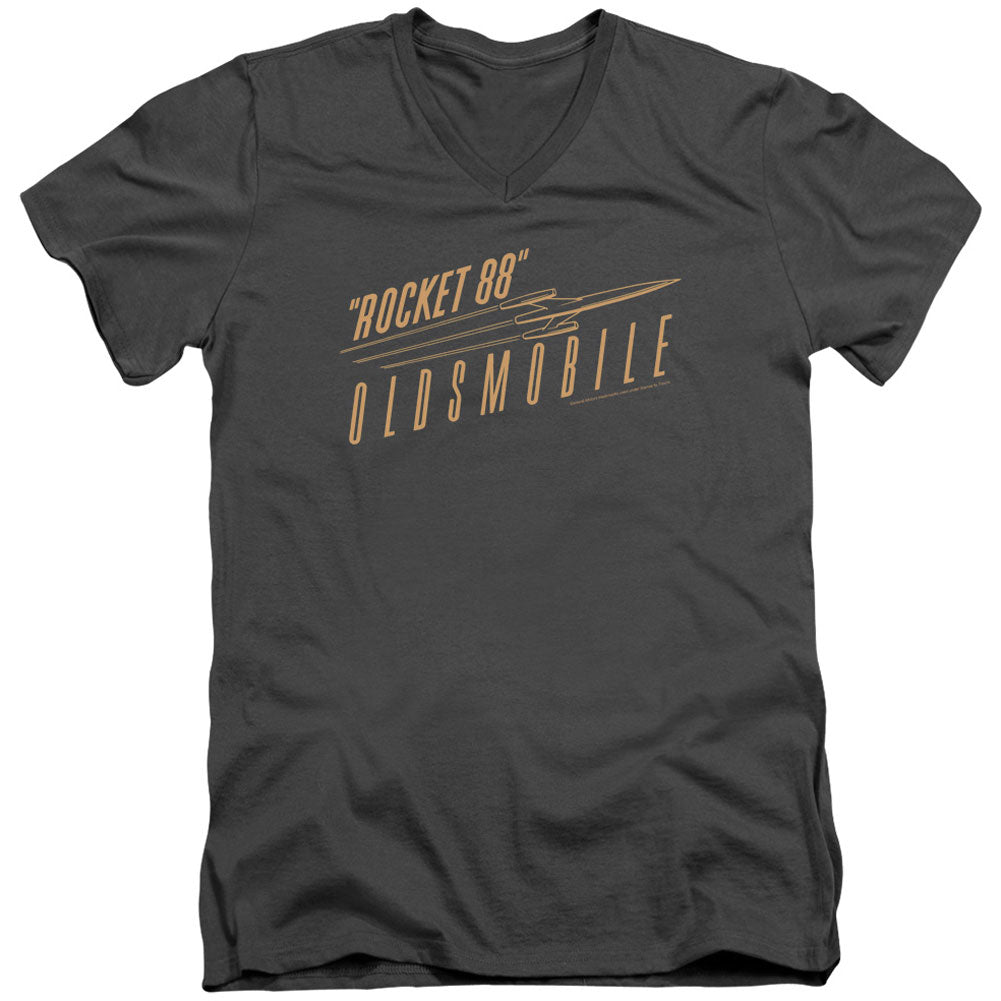 Oldsmobile Retro 88 Adult V-Neck Slim Fit T-shirt