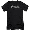 Oldsmobile Cursive Logo Adult Slim Fit Slim Fit T-shirt