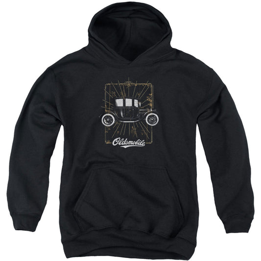 Oldsmobile 1912 Defender Youth 50% Poly Hooded Sweatshirt
