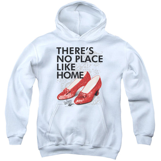 Wizard Of Oz No Place Like Home Youth 50% Poly Hooded Sweatshirt