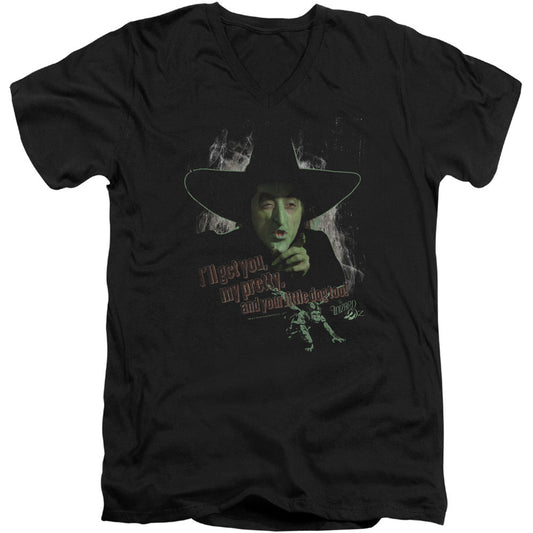 Wizard Of Oz And Your Little Dog Too Adult V-Neck Slim Fit T-shirt
