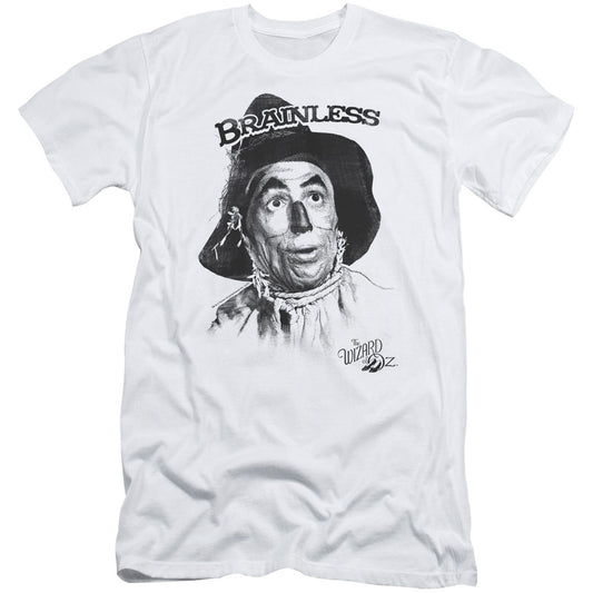 Wizard Of Oz Brainless Adult Slim Fit Slim Fit T-shirt