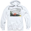 Size 7 Adult 25% Poly Hooded Sweatshirt