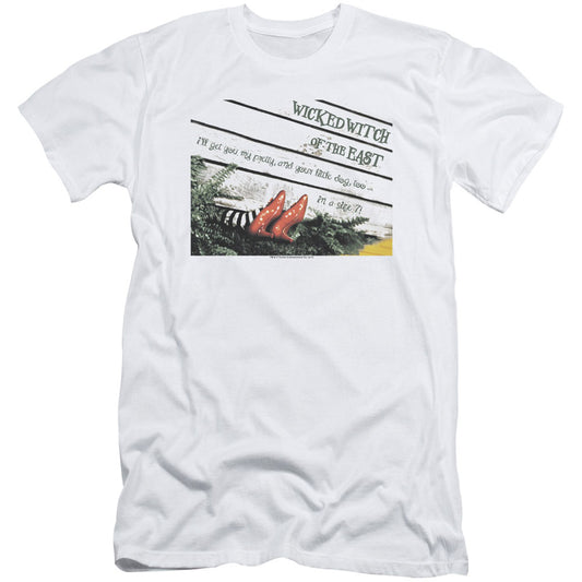 Wizard Of Oz Size 7 Adult Slim Fit Slim Fit T-shirt