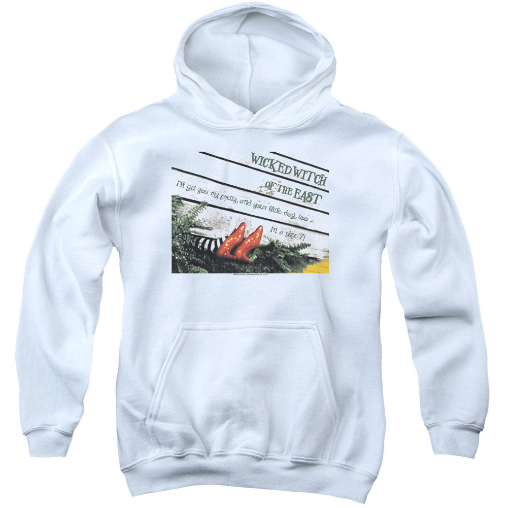 Wizard Of Oz Size 7 Youth 50% Poly Hooded Sweatshirt