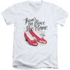 Ruby Slippers Adult V-Neck Slim Fit T-shirt