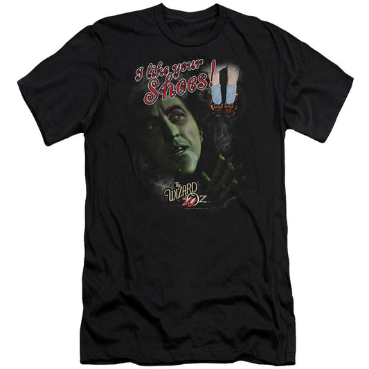 Wizard Of Oz I Like Your Shoes Adult Slim Fit Slim Fit T-shirt