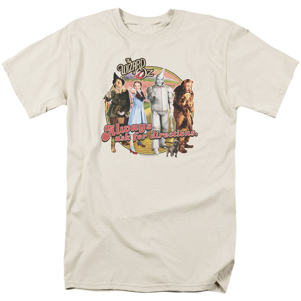 Wizard Of Oz Directions Adult T-shirt