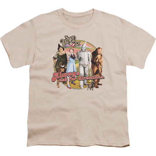 Wizard Of Oz Directions Youth T-shirt
