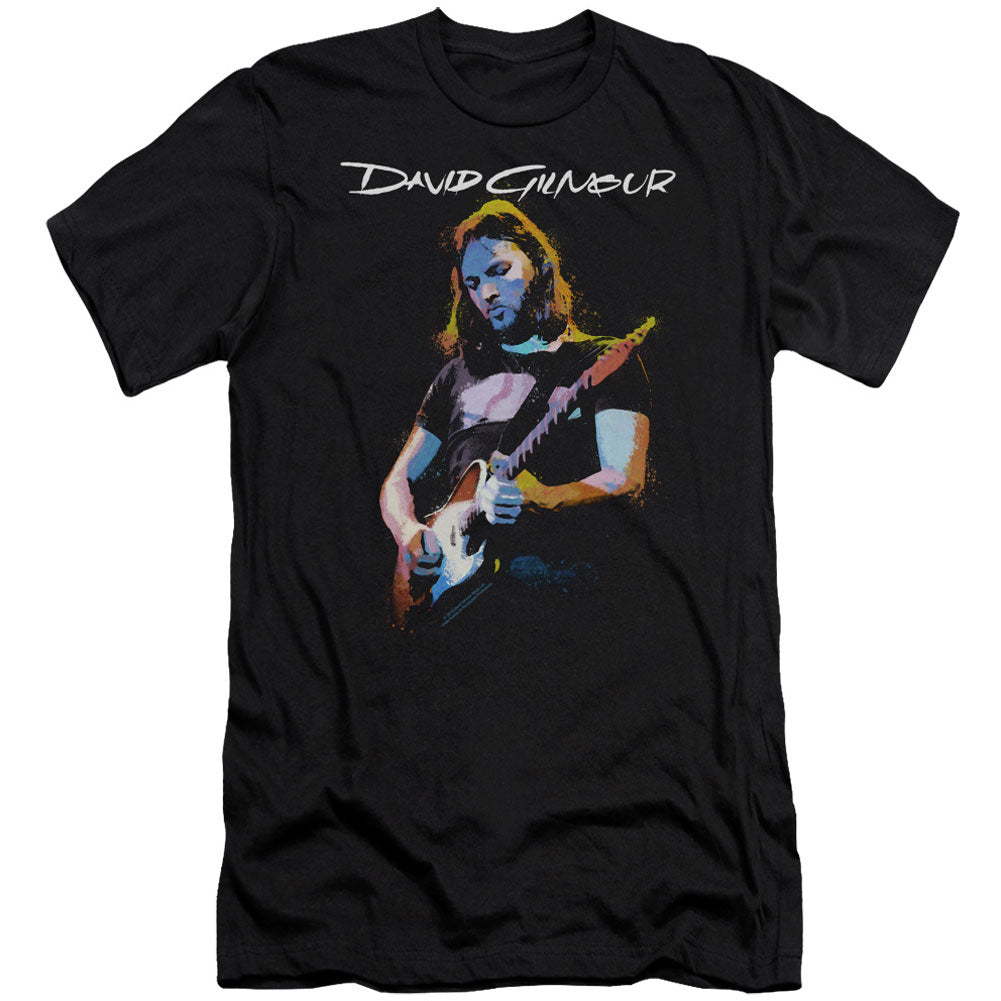 David Gilmour Guitar Gilmour Premium Canvas Brand Slim Fit T-shirt