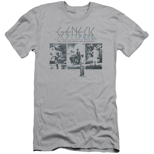 Genesis The Lamb Down On Broadway Adult Slim Fit Slim Fit T-shirt