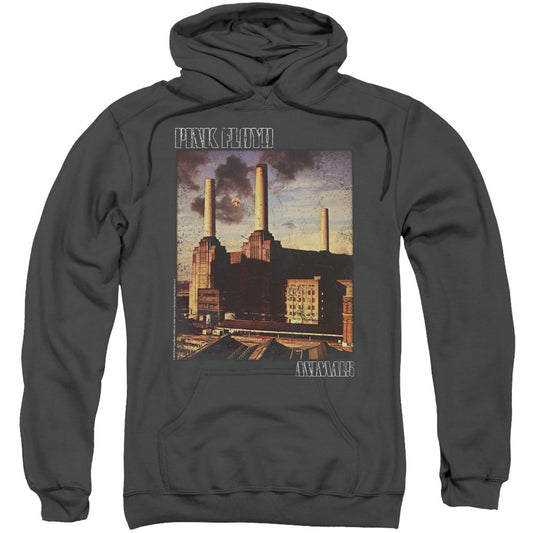 Pink Floyd Faded Animals Adult 25% Poly Hooded Sweatshirt