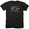 Dark Side Heads Adult Heather 40% Poly T-shirt