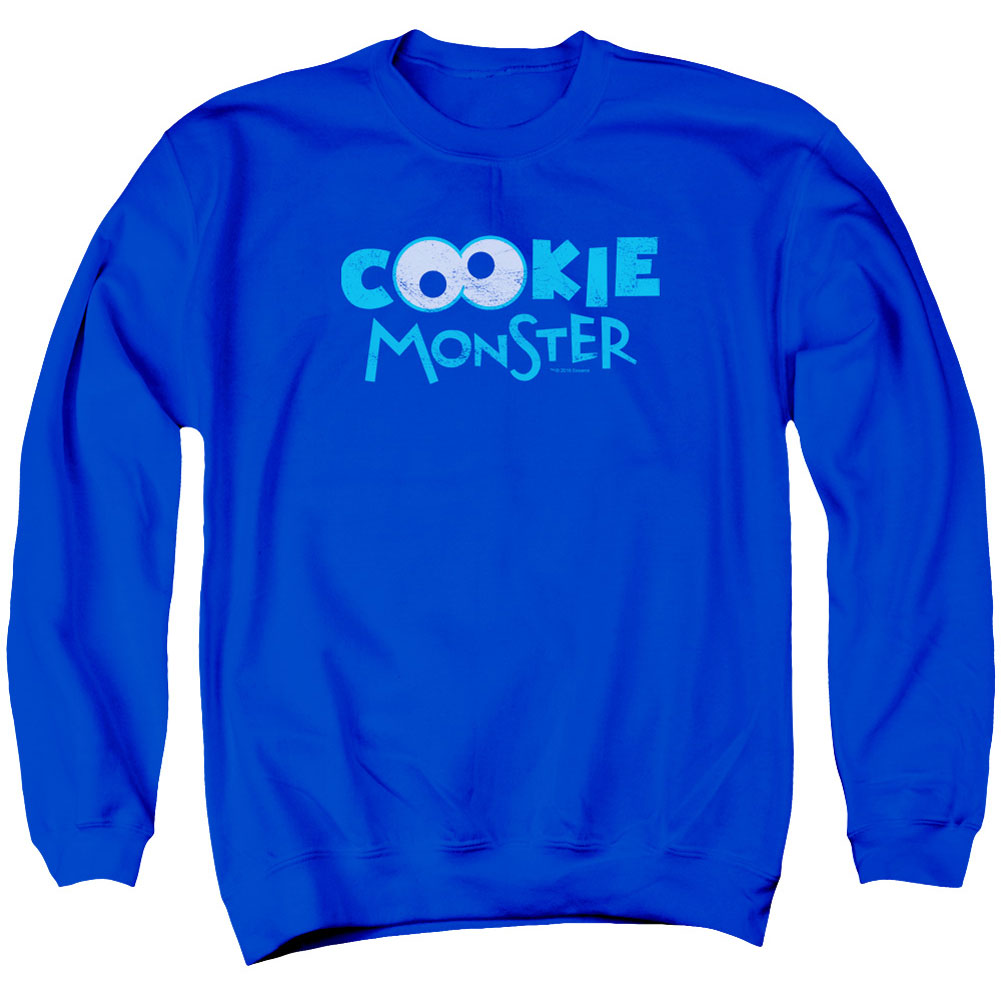 Sesame Street Cookie Eyes Adult Sweatshirt