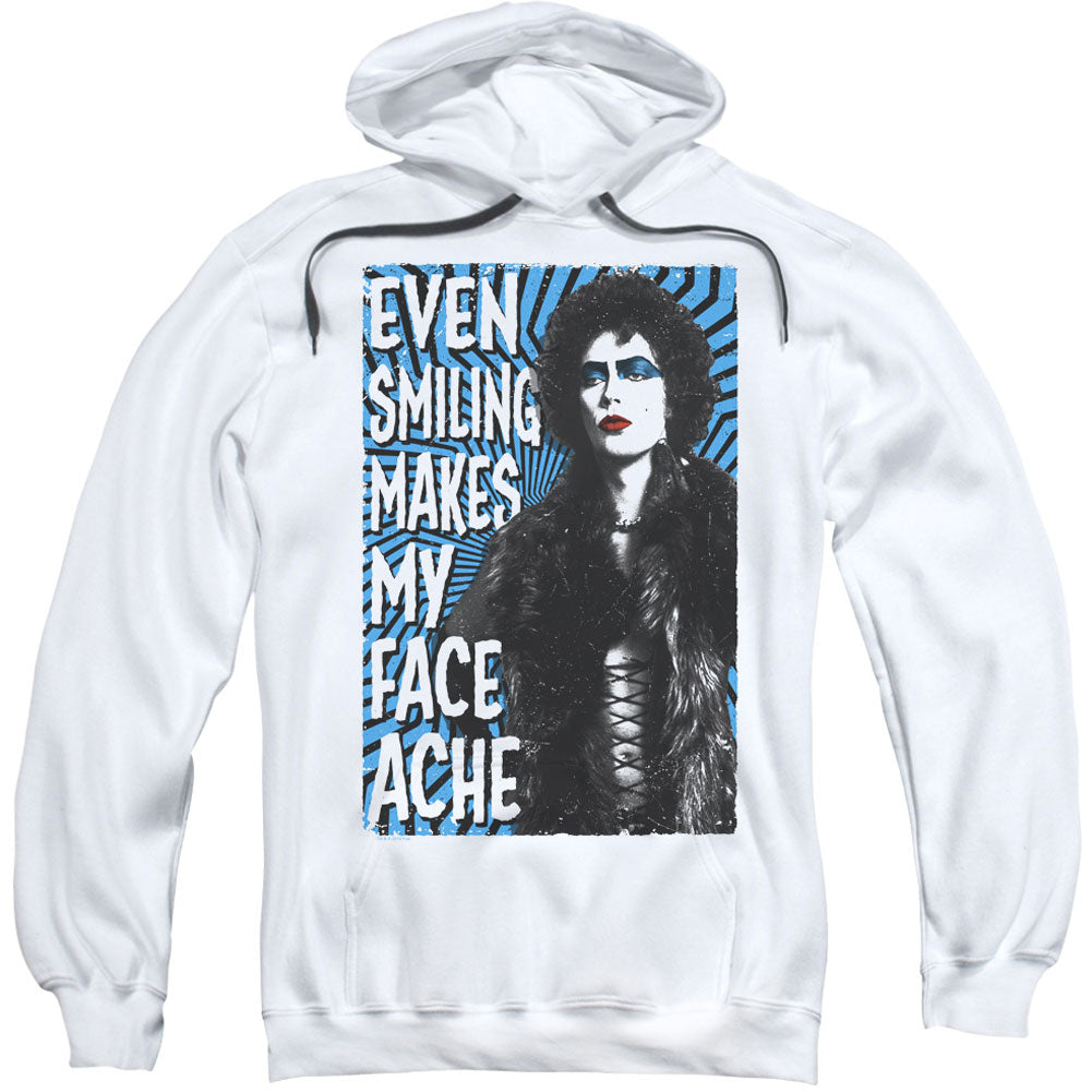 Rocky Horror Picture Show Face Ache Adult 25% Poly Hooded Sweatshirt