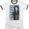 Face Ache Adult Ringer T-shirt