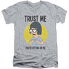 Trust Me Adult V-Neck Slim Fit T-shirt