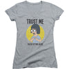 Trust Me V-Neck Junior Top