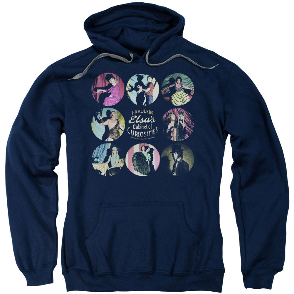 American Horror Story Cabinet Of Curiosities Adult 25% Poly Hooded Sweatshirt