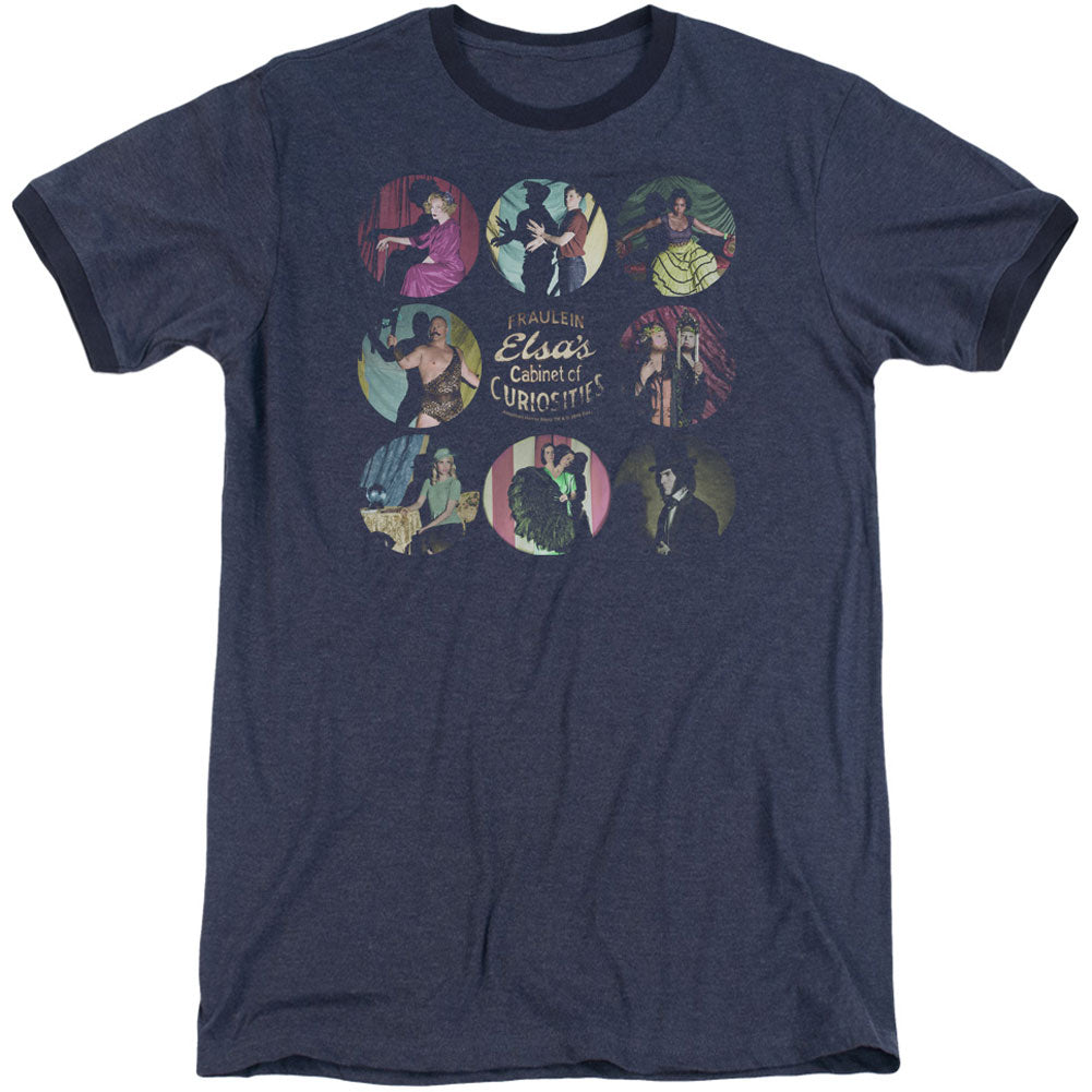 American Horror Story Cabinet Of Curiosities Adult Ringer T-shirt