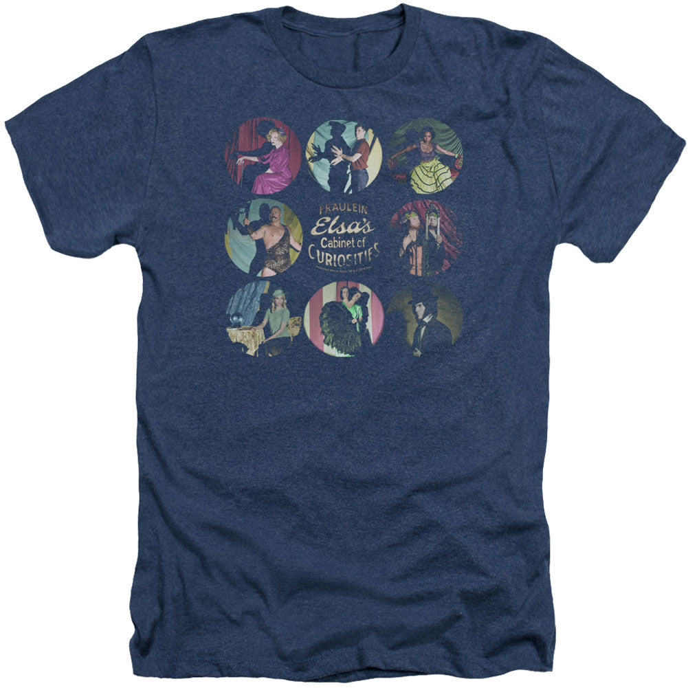 American Horror Story Cabinet Of Curiosities Adult Heather 40% Poly T-shirt