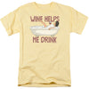 Wine Helps Adult T-shirt