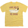 Wine Helps Youth T-shirt