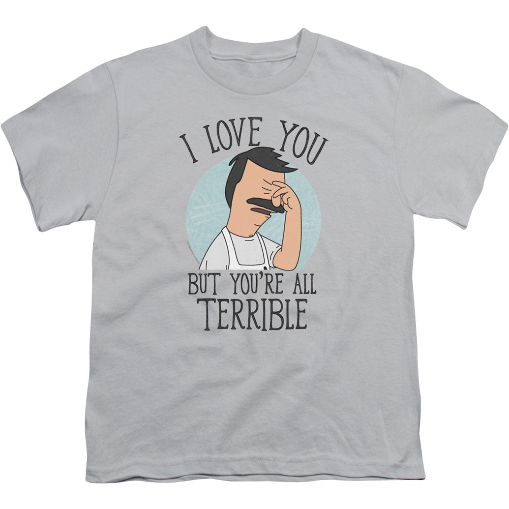 Bobs Burgers Love You Terribly Youth T-shirt