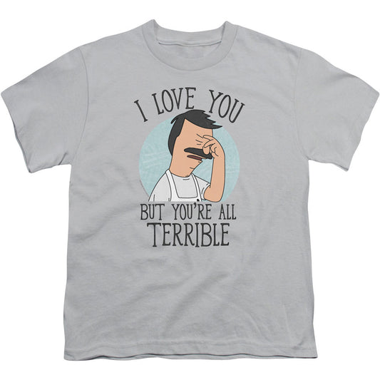 Bobs Burgers Love You Terribly Youth T-shirt