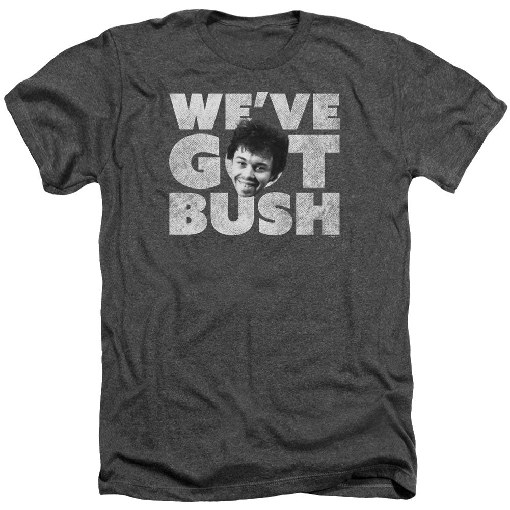 Revenge Of The Nerds Weve Got Bush Adult Heather 40% Poly T-shirt