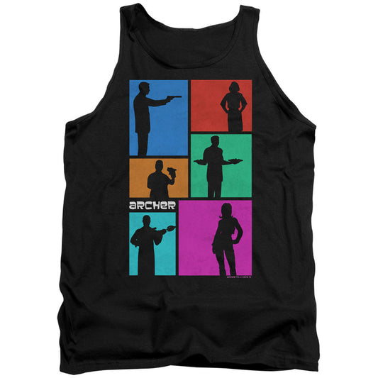 Silhouettes Mens Tank
