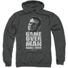 Game Over Man Adult 25% Poly Hooded Sweatshirt