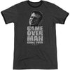 Game Over Man Adult Ringer T-shirt