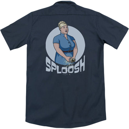 Archer Sploosh (Back Print) Workshirt