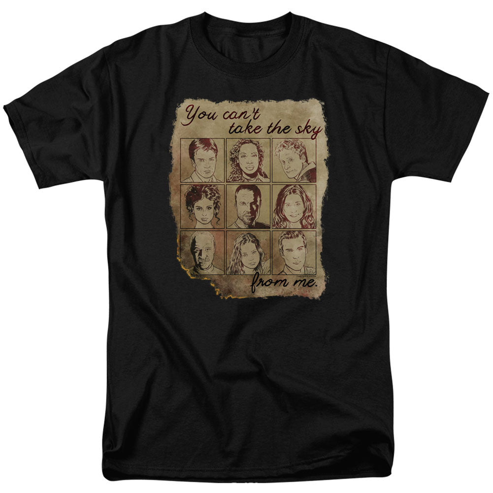 Firefly Burned Poster Adult T-shirt