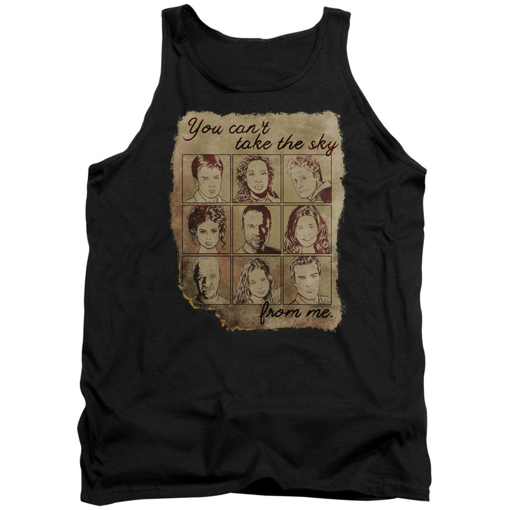 Burned Poster Mens Tank