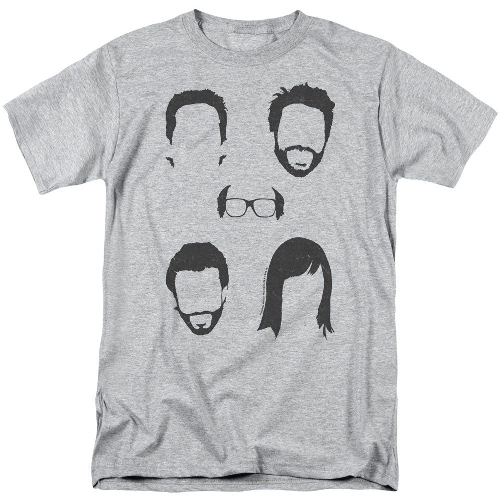 Its Always Sunny In Philadelphia Casted Shadows Adult T-shirt