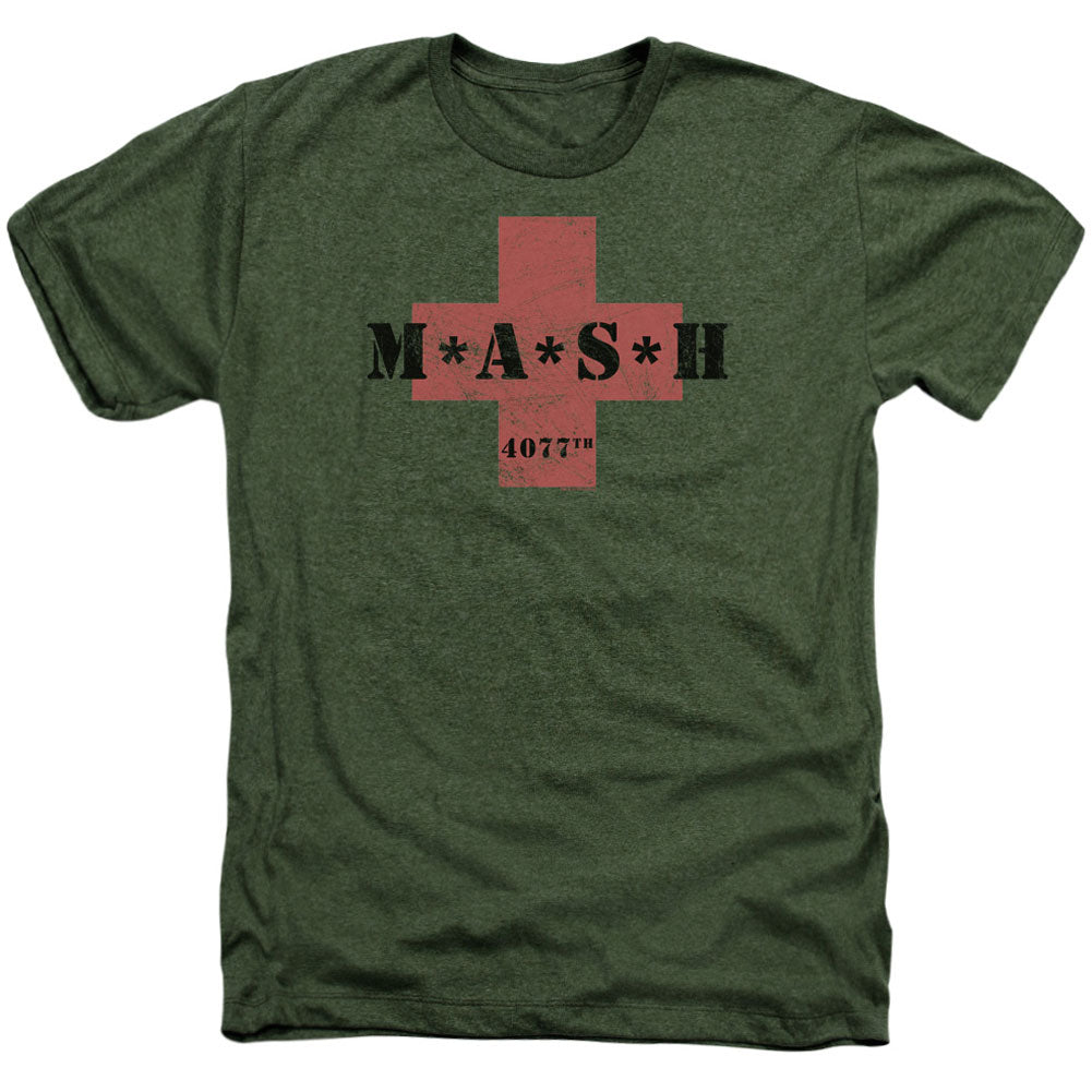 Mash Mash Cross Adult Heather 40% Poly T-shirt 410820 | Rockabilia ...