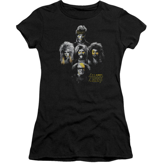 Rocker Heads Cap Sleeve Junior Top