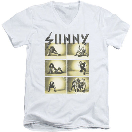 Its Always Sunny In Philadelphia Rock Photos Adult V-Neck Slim Fit T-shirt