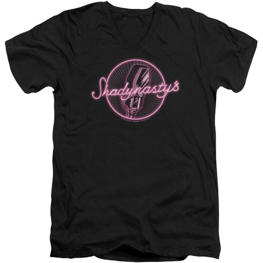 Its Always Sunny In Philadelphia Shadynastys Adult V-Neck Slim Fit T-shirt