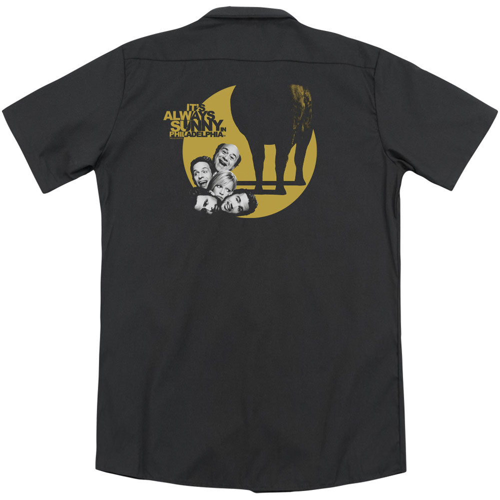 Its Always Sunny In Philadelphia Pile (Back Print) Workshirt