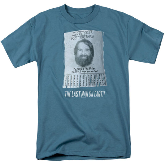 Last Man On Earth Anyone Out There Adult T-shirt